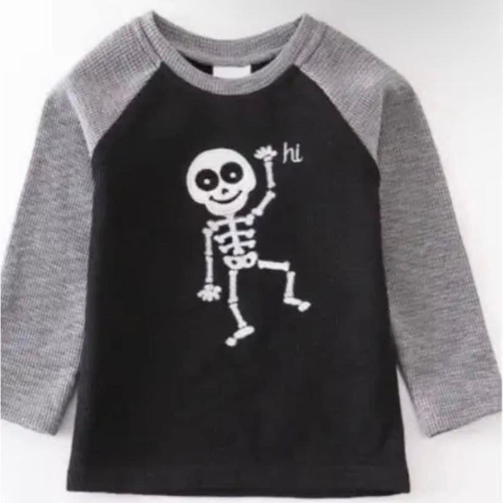 Happy Skeleton Long Sleeve
